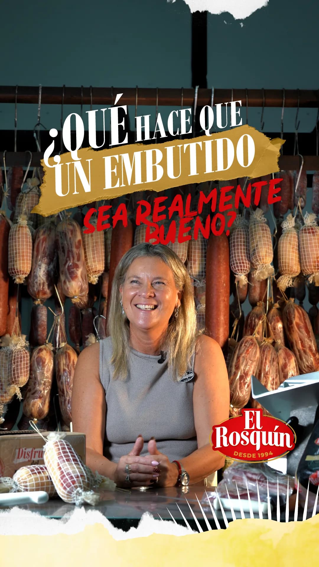 ¿Qué hace a un embutido bueno?