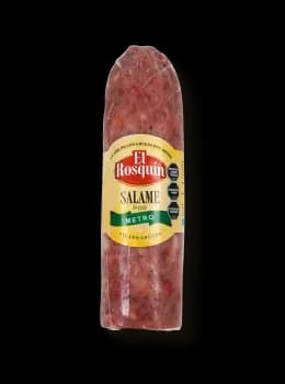 Salame Tipo Metro en Trozo - Picado Grueso - Envasado al Vacío